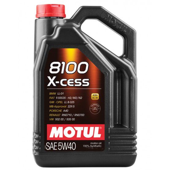 Ulei MOTUL 5W40 4L 8100 X-CESS / 502.00 505.00 / 229.5 226.5